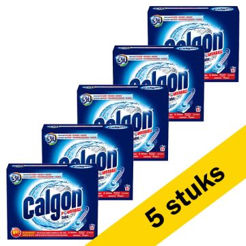 Aanbieding: Calgon 3-in-1 Wasmachine Reiniger Powerball Tabs (5 dozen - 55 tabletten)