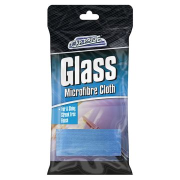 Car Pride microvezel glasdoeken (Blauw, 1 stuk)