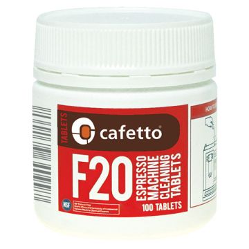 Cafetto F20 Tablets Espressomachine Reiniger (100 tabletten - 2,0 gram)