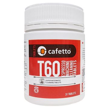 Cafetto T60 Tablets Espressomachine Reinigingstabletten (31 tabletten - 6,0 gram)