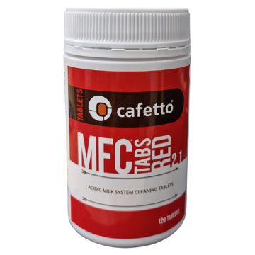 Cafetto MFC Tabs Red 2.1 Reinigingstabletten (120 tabletten - 2,1 gram)