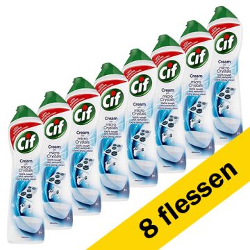 Aanbieding: Cif Vloeibaar Schuurmiddel Met Micro Crystals (8 flessen - 500 ml)