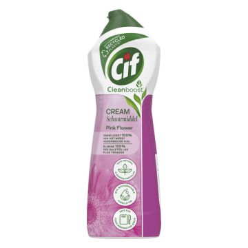 Cif Cream Schuurmiddel Pink Flower (750 ml)