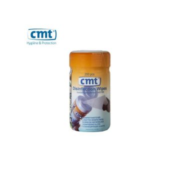 CMT Disinfection wipes bus blauw (200 doekjes)