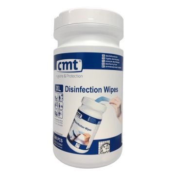 CMT Disinfection wipes XL bus blauw (300 doekjes)