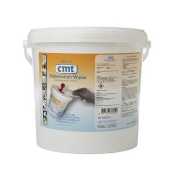 CMT Disinfection wipes XL emmer blauw (680 doekjes)