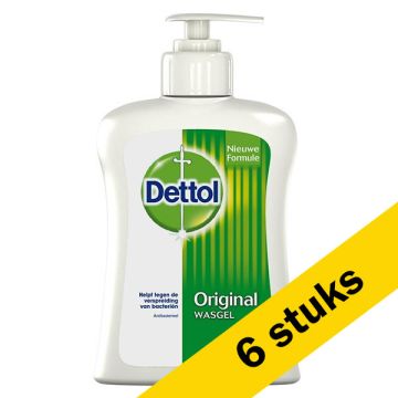 Aanbieding: 6x Dettol handzeep Original (250 ml)