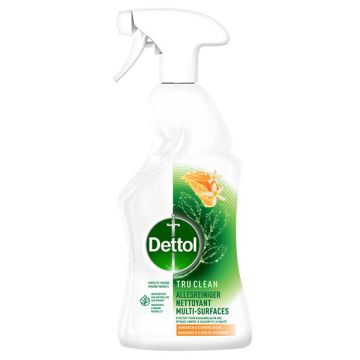 Dettol Allesreiniger Tru Clean Mandarijn & Citroenbloesem Spray (500 ml)