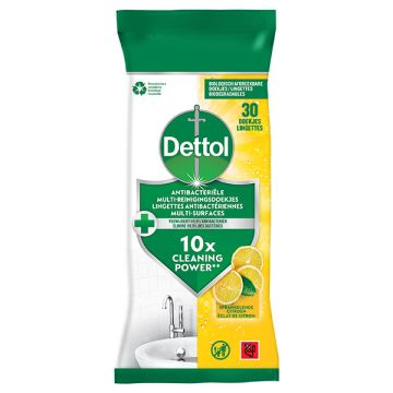 Dettol Schoonmaakdoekjes Citrus (30 doekjes)