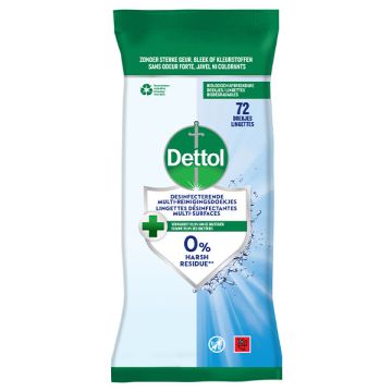 Dettol Schoonmaakdoekjes Cleanser (72 doekjes)