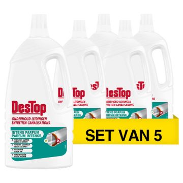 Aanbieding: Destop Pine Afvoer Onderhoudsmiddel (5 flessen - 1500 ml)