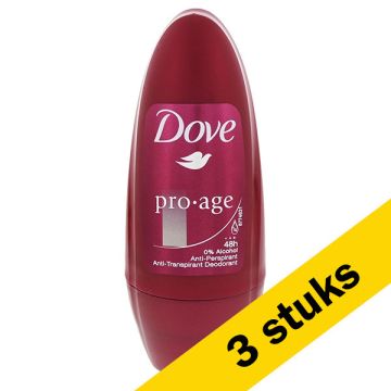 Aanbieding: Dove Deoroller Pro Age (3 stuks - 50 ml)