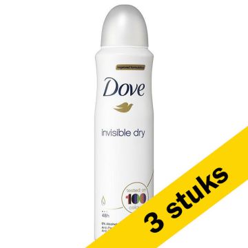 Aanbieding: Dove Deodorant Spray Invisible Dry (3 stuks - 150 ml)