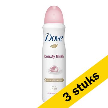 Aanbieding: Dove Deodorant Spray Beauty Finish (3 stuks - 150 ml)