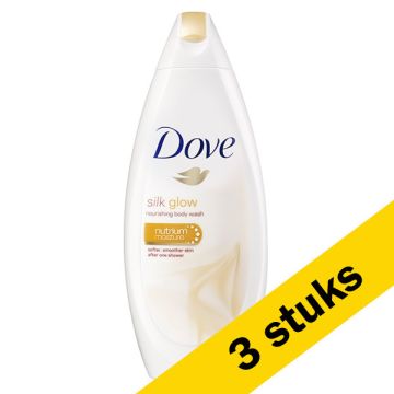 Aanbieding: Dove Douchegel Silk Glow (3 stuks - 250 ml)