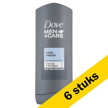 Aanbieding: Dove Men+Care Douchegel Cool Fresh (6 stuks - 400 ml)