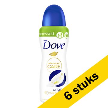 Aanbieding: Dove Deodorant Spray Aero Original (6 stuks - 100 ml)