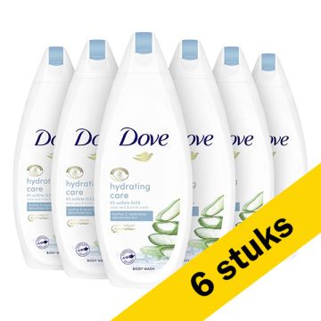 Aanbieding: Dove Douchegel Hydrating Care (6 stuks - 250 ml)