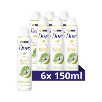 Aanbieding: Dove Deodorant Matcha & Sakura (6x 150 ml)