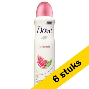 Aanbieding: Dove Deodorant Spray Go Fresh Pomegranate (6 stuks - 150 ml)