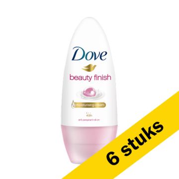 Aanbieding: Dove Deoroller Beauty Finish (6 stuks - 50 ml)