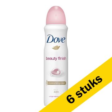 Aanbieding: Dove Deodorant Spray Beauty Finish (6 stuks - 150 ml)