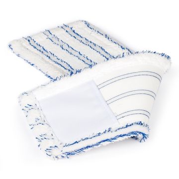 123schoon microvezel doek blauw-wit voor vloerwisser