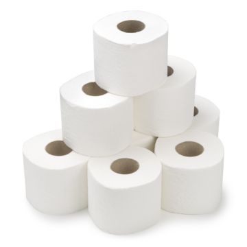 123schoon toiletpapier 4-laags 8 rollen geschikt voor Tork T4 dispenser