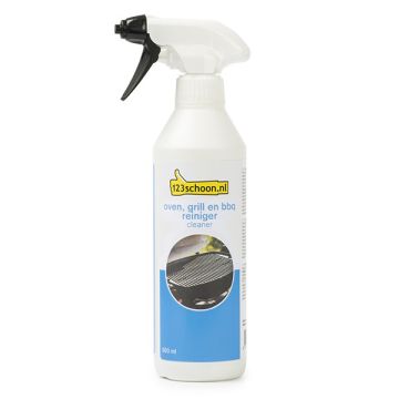 123schoon Oven, Grill en Barbecuereiniger spray (500 ml)