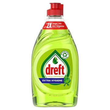 Dreft Afwasmiddel Extra Hygiene Lime & Lemongrass (325 ml)