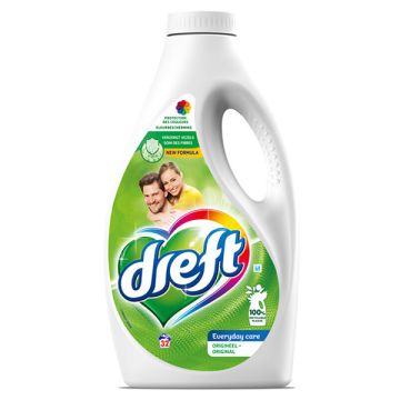 Dreft Vloeibaar Wasmiddel Original 1,6 Liter (32 wasbeurten)