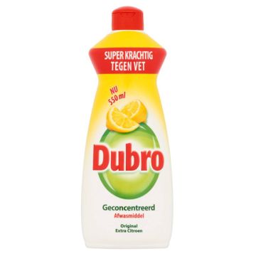 Dubro Afwasmiddel Extra Citroen (550 ml)