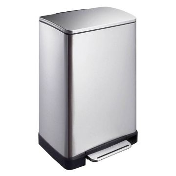 EKO E-Cube pedaalemmer (40 liter, mat RVS)