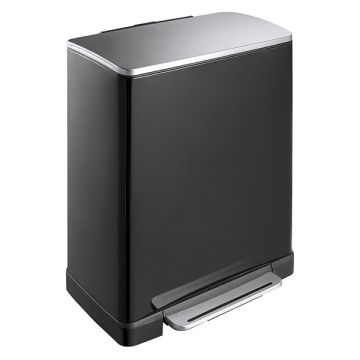 EKO E-Cube pedaalemmer (50 liter, zwart)