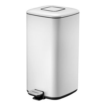 EKO Regent pedaalemmer (20 liter, wit)