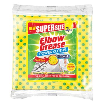 Elbow Grease Super Size Cloth - Schoonmaakdoek (3 doeken)