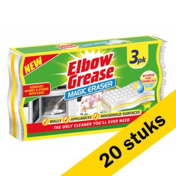 Aanbieding: Elbow Grease Eraser spons (20 x 3 stuks)