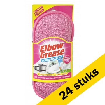 Aanbieding: Elbow Grease Schuurpad Roze (24 stuks)