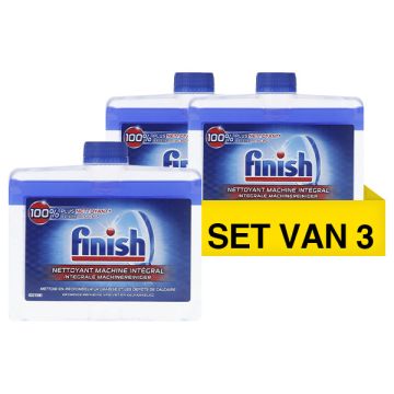 Aanbieding: Finish Machinereiniger Regular (3 flessen - 250 ml)