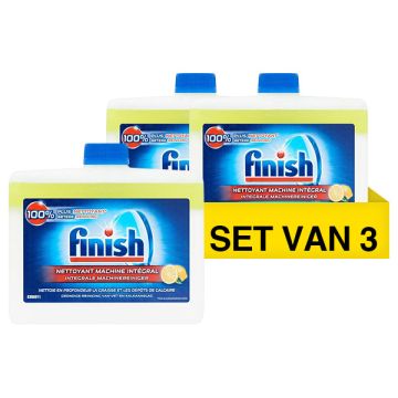 Aanbieding: Finish Machinereiniger Citroen (3 flessen - 250 ml)