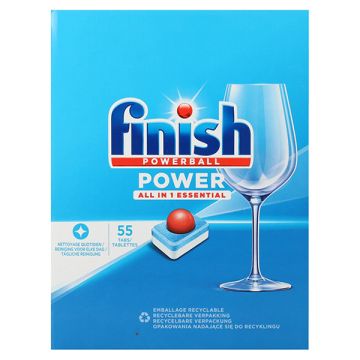 Finish Power All-in-1 Vaatwastabletten Regular (55 vaatwasbeurten)