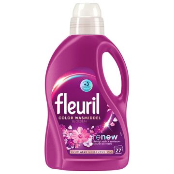 Fleuril Renew Vloeibaar Wasmiddel Bloesem 1,35 Liter (27 wasbeurten)