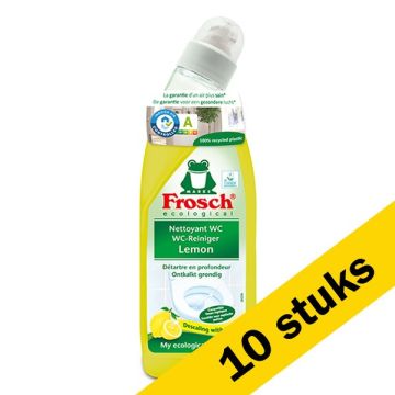 Aanbieding: Frosch Toiletreiniger Lemon (10 flessen a 750 ml)