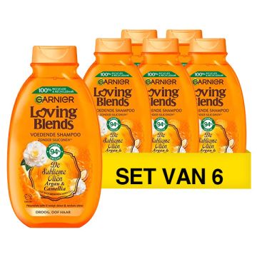 Aanbieding: Garnier Shampoo Loving Blends - Argan & Cameliaolie (6 flessen - 300ml)