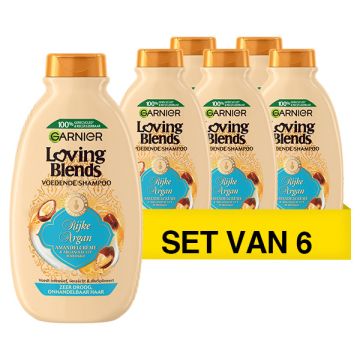 Aanbieding: Garnier Shampoo Loving Blends - Rijke Argan (6 flessen - 300 ml)