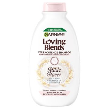 Garnier Shampoo Loving Blends - Milde Haver (300 ml)