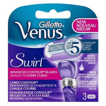 Gillette Venus Swirl scheermesjes (3 stuks)