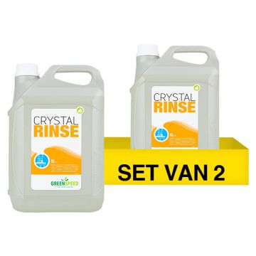 Aanbieding: Greenspeed Crystal Rinse (2 flessen - 5 liter)