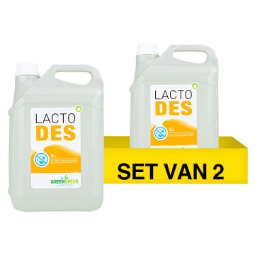 Aanbieding: Greenspeed Lacto Des (2 flessen - 5 liter)