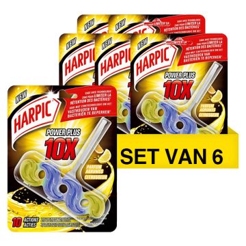 Aanbieding: 6x Harpic toiletblok Power Plus Citroen (35 gram)